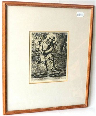 Lot 1028 - Stanley Anderson RA RE (1884-1966)  'The Thing That Hath Been' it is that which shall be and...
