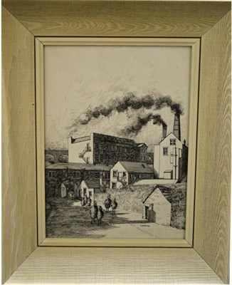Lot 1064 - Geoffrey W. Birks YWS (1929-1993)  'Morning 7.30y'  Signed and inscribed with title, also inscribed