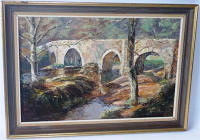 Lot 1110 - Nancy Bailey (1913-2012)  Respryn Bridge, Cornwall Signed and signed and inscribed with title...