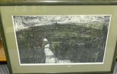 Lot 1009 - Norman Ackroyd CBE RA (b.1938) Malignant Topography, 1962  Signed artist's proof, etching and...