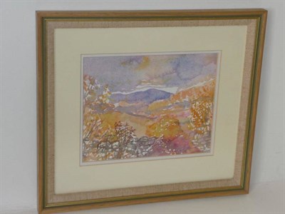 Lot 1054 - John Scorror O'Connor RWS (1913-2004)  Winter landscape and Summer landscape Both signed, inscribed