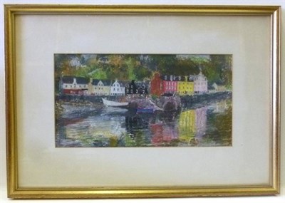 Lot 1056 - William Armour (1903-1979) Scottish 'Tobermory', Isle of Mull, Scotland Signed, pastel, 23.5cm...