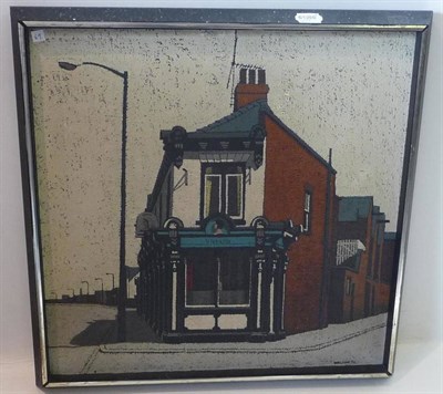 Lot 1084 - Stuart Walton (b.1933) 'The Victoria, Popple Street, Hull' Signed and dated (19)73, oil on...