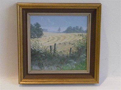 Lot 1107 - Peter Jay (Contemporary) 'Peasmarsh Hay', 'Looking Towards Blyth Burgh' and 'Winter Sheep' Each...