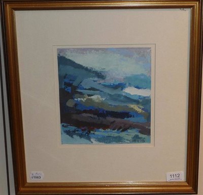 Lot 1112 - Mary Lord (b.1931) 'February' Signed, oil on paper, 21cm by 19.5cm