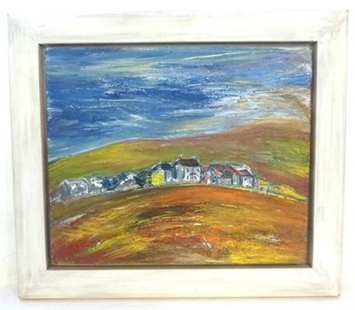 Lot 1127 - Kitty North (Contemporary) 'Road to Embsay' Oil on canvas, 51cm by 61cm