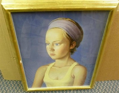 Lot 1181 - David Cooper (Contemporary)  'Helen' Oil on panel, exhibited at the Royal Academy Summer...