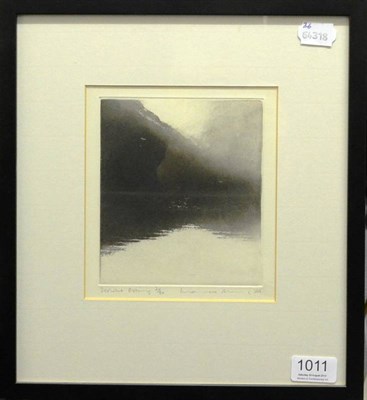 Lot 1011 - Norman Ackroyd RA, CBE (b.1938) 'Derwent Evening' Signed and dated (19)89, inscribed with title and