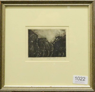 Lot 1022 - Tom McGuinness (1926-2006) 'Night Shift' Signed and dated 19(76), inscribed with title and numbered