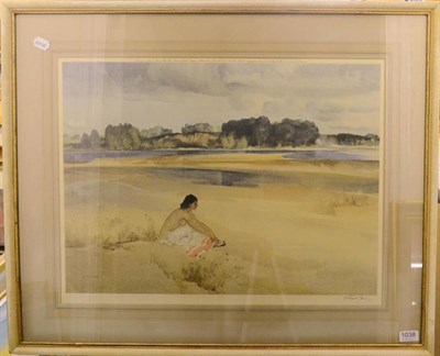 Lot 1038 - After Sir William Russell Flint RA, PRWS, RSW, ROI, RE, NS (1880-1969) 'Anne Marie by the...