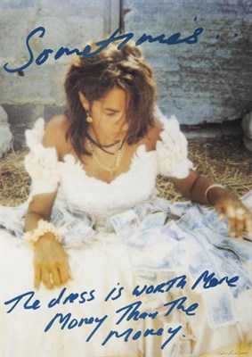 Lot 1051 - After Tracey Emin (b.1963) 'Sometimes the Dress is Worth More Money than the Money' Signed and...