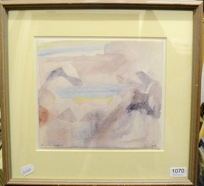Lot 1070 - Norman Adams RA (b.1927) 'Mist and Rain, North Harris' Signed and dated (19)79, pencil and...