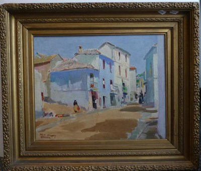 Lot 1191 - Philip Naviasky (1894-1983) 'Granada' Signed, inscribed, oil on canvas, 38cm by 48cm