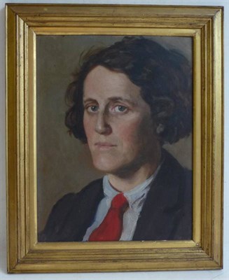 Lot 1232 - William Crampton Gore RHA (1871-1946) Irish Portrait of a young man Signed and dated 1936, oil...