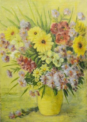 Lot 1246 - Walter Taylor LG (1860-1943) Still life of summer flowers Signed, oil on canvas, 51cm by 36.5cm...