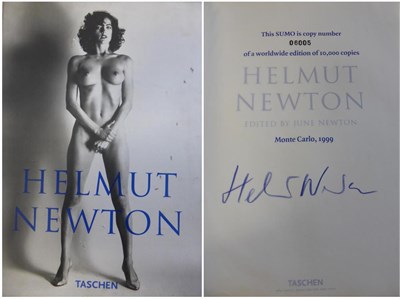 Lot 2001 - Newton, Helmut 'Sumo', Monte Carlo 1999 (Taschen), signed by Newton on the title page and...