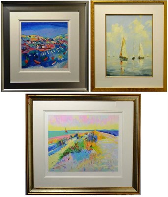 Lot 2005 - After Godfrey Tonks (b.1948) 'Sand Dunes, Southwold' Signed, inscribed with title and numbered...