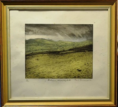 Lot 2009 - Piers Browne (b.1949) 'Autumn, Wensleydale' Signed, inscribed with title and numbered 8/100,...