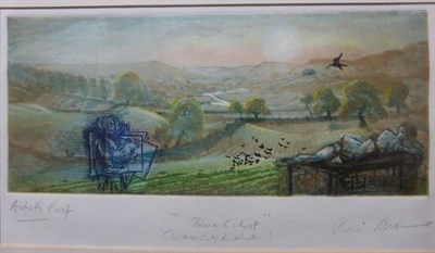 Lot 2011 - Piers Browne (b.1949) 'Blue Cubist Wensleydale'  Signed, inscribed with title, artist's proof,...