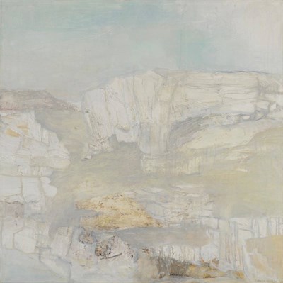 Lot 2106 - Katharine Holmes (Contemporary) 'Winter Rocks, Winshill, Yorkshire' Signed and dated (19)93, oil on