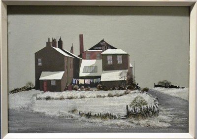 Lot 2144 - A * Smith (20th/21st century) 'Garden in Winter' Signed, oil on board, 35cm by 50cm  Bears Bradford