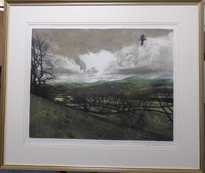 Lot 1003 - Piers Browne (b.1949) 'Towards Lady Hill, Wensleydale' Signed in pencil and dated (19)75?,...