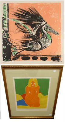 Lot 1010 - Graham Sutherland OM (1903-1980) 'Bird' Signed in pencil, numbered 39/65, lithograph, together with