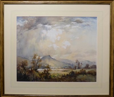 Lot 1053 - Robert Leslie Howey (1900-1981) 'Cleveland' Signed, inscribed verso, watercolour and bodycolour...