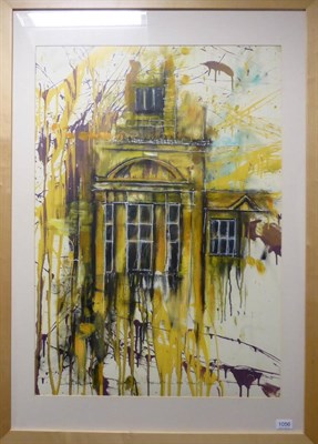 Lot 1056 - Robert John Shaw (b.1974) 'Royal Baths Harrogate' Signed and inscribed, mixed media on paper,...