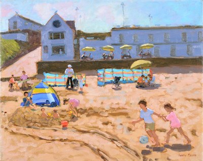 Lot 1143 - Andrew Macara (b.1944) 'l'Amélie-sur-Mer' Signed, inscribed verso and dated 2010, oil on...