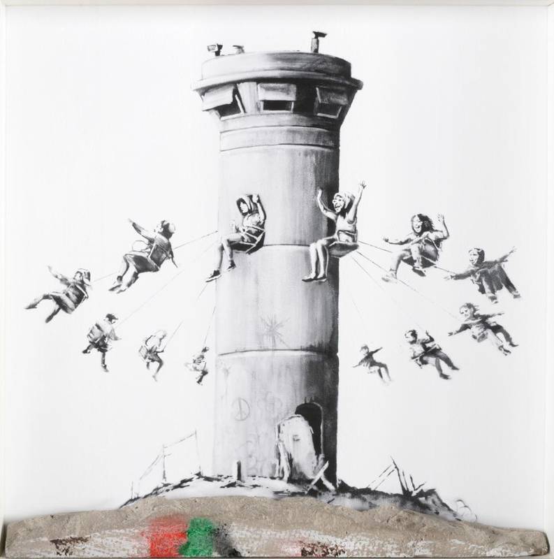 Lot 21 - Banksy (b.1974) ''Walled off Hotel, Box Set'', 2017  Offset lithograph, accompanied with a concrete