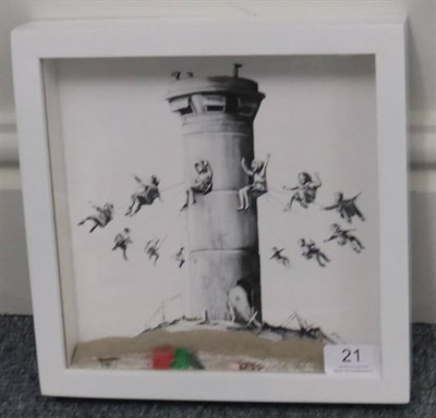 Lot 21 - Banksy (b.1974) ''Walled off Hotel, Box Set'', 2017  Offset lithograph, accompanied with a concrete