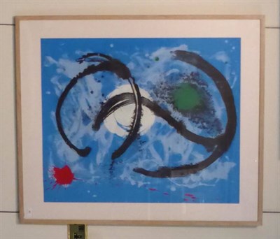 Lot 40 - John Hoyland (1934-2011) ''Wandering Moon'' Signed and dated (19)92, numbered 4/50,...