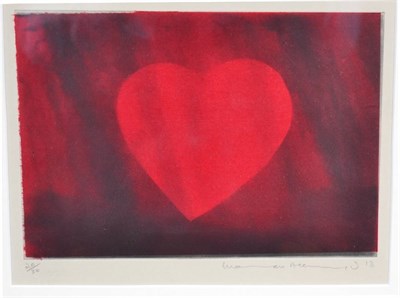 Lot 47 - Norman Ackroyd RA, CBE (b.1938) ''Heart'' Signed and dated (20)13, numbered 20/30, etching,...