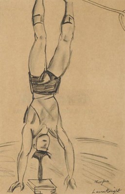 Lot 86 - Dame Laura Knight RA, RWS, RE, RWA, PSWA, DBE (1877-1970) A balancing circus performer  Signed...