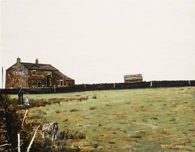 Lot 175 - Peter Brook RBA (1927-2009) ''The Evening Light in the North'' Signed and inscribed, oil on...