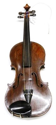 Lot 2001 - An Early 19th Century Violin, possibly Italian, labelled 'Pietro Dardelli Mantua fecit Anno...