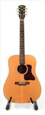 Lot 2095 - A Gibson Gospel Acoustic Guitar, serial number 93563039, 1993, with arched mahogany back,...