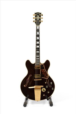 Lot 2101 - A Gibson ES355 TDSV, serial number 71008092, 1978, laminated maple back, sides and top, three piece