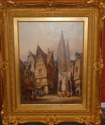 Lot 791 - Henry Thomas Schafer (1854-1915) "Ratisbon, Bavaria, Germany" Signed, signed and inscribed...