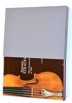 Lot 28 - Book - Antonio Stadivari The Cremona Exhibition of 1987 by Charles Beare, with dust jacket, in slip