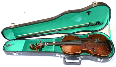 Lot 31 - An English 'Maidstone' Violin, by John G. Murdoch & Co., London, with a 361mm two piece back, mixed