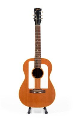 Lot 53 - A 1960s Gibson F25 'Folksinger', with mahogany back and sides, spruce top, wide mahogany neck...