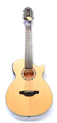 Lot 94 - A Crafter Thinline Twelve String Electro-Acoustic Guitar, model number CTS150-12/N, serial...