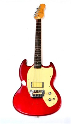 Lot 103 - A 1960s Kalamazoo Electric Guitar, fitted with a single EMG pick-up, single volume and tone...