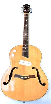 Lot 132 - A Modern Hybrid Bowl Back Electro Acoustic Guitar, with single coil pick-up, tone and volume...