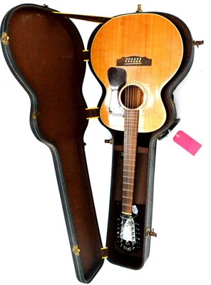 Lot 166 - A 1970s Guild Twelve String Guitar, model F212, serial number 83233, with mahogany back and...