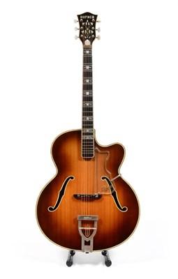 Lot 169 - A 1964 Hofner Committee, with bird's-eye maple back and sides, spruce top, maple laminated neck...