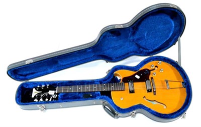 Lot 219 - An Epiphone Sorrento Style E452TDN Guitar, limited edition 437 of 1962, single Florentine...