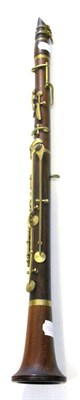 Lot 32 - A Rosewood 'Prototype' Clarinet by Besson & Co., London, with nickel plated keys